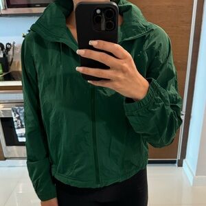 Lululemon lightweight jacket with convertible hood